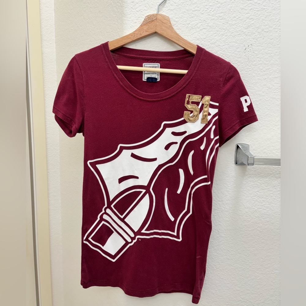 FSU Graphic T-Shirt with Gold and White Accents by PINK Victoria’s Secret